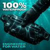 High Tide waterproof waist pack set — universal fit for iPhone and large Samsung Galaxy phones