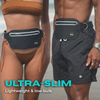High Tide waterproof waist pack set — icons for swimming, boating, snorkeling, kayaking, and paddleboarding use
