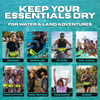 Neon Current waterproof waist pack set — IPX8 waterproof rating, tested for submersion up to 4 meters