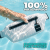 Salt and Sun waterproof waist pack set — universal fit for iPhone and large Samsung Galaxy phones