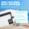 Salt and Sun waterproof waist pack set — dual interior pockets separating phone from keys and cards