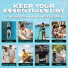Salt and Sun waterproof waist pack set — IPX8 waterproof rating, tested for submersion up to 4 meters