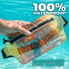 Solar Reef waterproof waist pack set — universal fit for iPhone and large Samsung Galaxy phones