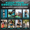 Solar Reef waterproof waist pack set — IPX8 waterproof rating, tested for submersion up to 4 meters